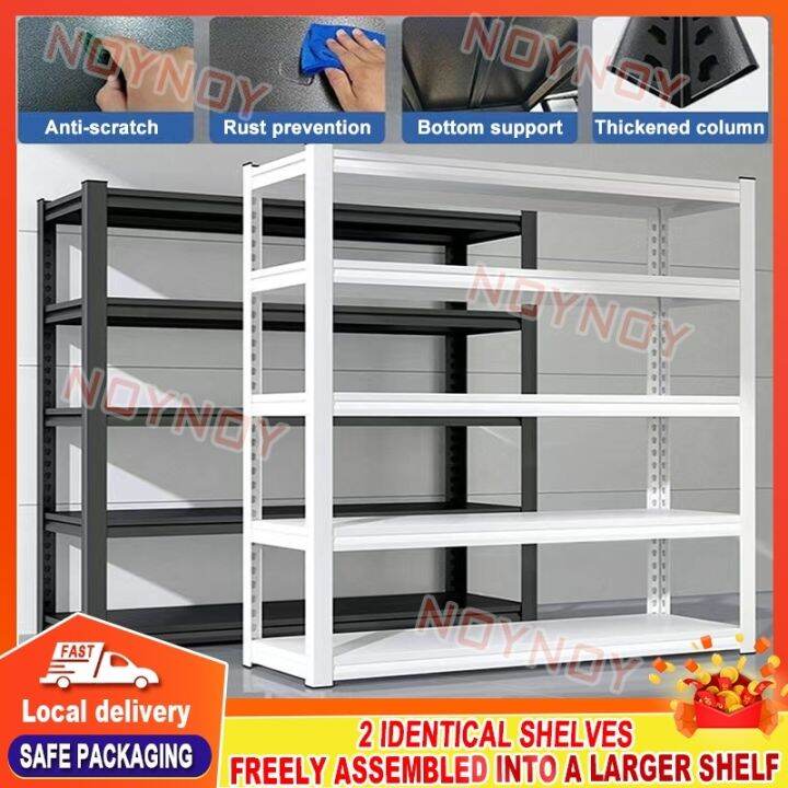 Steel Rack 5 layers Metal rack Rack Organizer Stainless Steel Metal