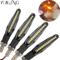 【CW】▤♝ↂ  Motorcycle Turn Lights Bendable Flashing Indicator Blinker FOR Z750 Z800 Z1000 MT-125 MT-07 MT-09 MT-10