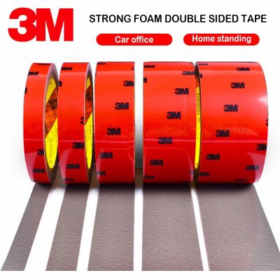 Powerful Fixed Acrylic 3M Double Sided Tape 0.8mm Thickness High Viscosity Foam Adhesive Auto Special Sponge Puffs Glue Sticker Adhesives  Tape