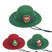 Pet Hat for Christmas Funny Adjustable Soft Christmas Costumes for Cats and Dog Kitten Christmas Costume and Pet Cosplay Costumes Pet Clothing Accessories for Christmas attractive