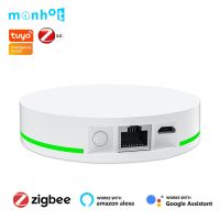 Tuya Zigbee 3.0สายอัจฉริยะเกตเวย์ฮับสมาร์ทโฮมบริดจ์รีโมตคอนโทรลไร้สายทำงานร่วมกับแอพ Smart Life Alexa Google Home