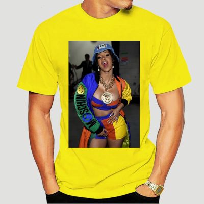 Tyburn Cardi B T Shirt Male Leisure Custom For Manmen Pure Cotton Arrival Rapper Cool Tshirt Camiseta 3143X 100% cotton