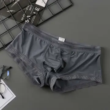 1pc Ladies' Ice Silk Underwear, Summer Antibacterial Seamless Breathable  Mesh Sexy Briefs