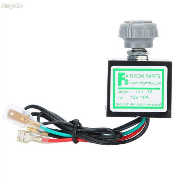 ANGELIO Adjustable Compact For Car Air Conditioner AC Thermostat