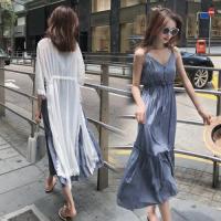 [COD] womens summer dress western style hot moms personalized clothes fashionable pregnant fragrance suit