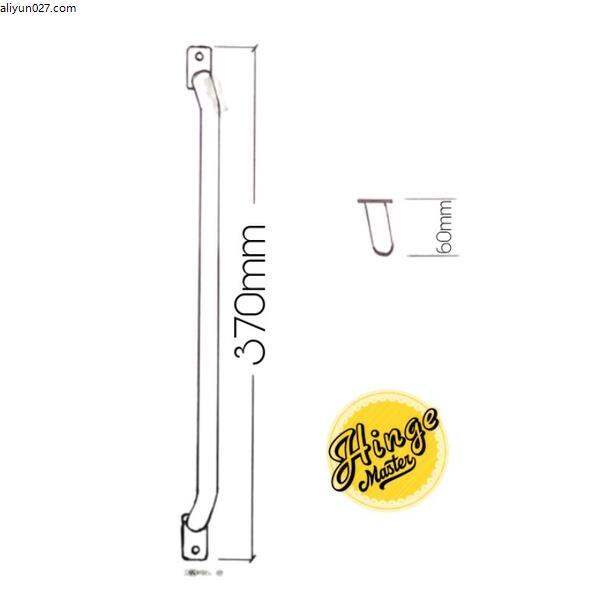 door handle with lock door handle heavy duty H100,L300 Back door Grab