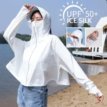 Golf Windbreaker Sun Protection Clothing Upf 50 Uv Block Hood Thin  Outerwear Summer Jacket Sport Camping Fishing Skin Coat for Men&Women 