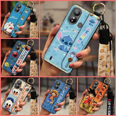 Durable Back Cover Phone Case For ZTE Blade L220 protective Dirt-resistant Waterproof Soft case Kickstand Silicone ring