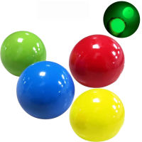 4 pcs Sticky Wall Balls Decompression Toys Balls for Kids 4 Colors