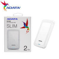 100 Original ADATA HV300 HDD 2TB 1TB ฮาร์ดดิสก์ไดรฟ์ภายนอกความเร็วสูงสีดำ2.5นิ้วแบบพกพาสำหรับเดสก์ท็อป La pcptop