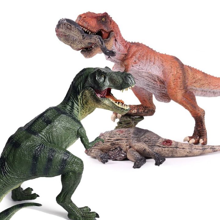 Jurassic Park Simulation Dinosaur Toy Fidget T Rex Spinosaurus Model Fierce Dinosaur Biting 