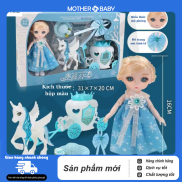 Hộp đồ chơi búp bê Barbie - Công chúa băng giá Elsa cho bé gái