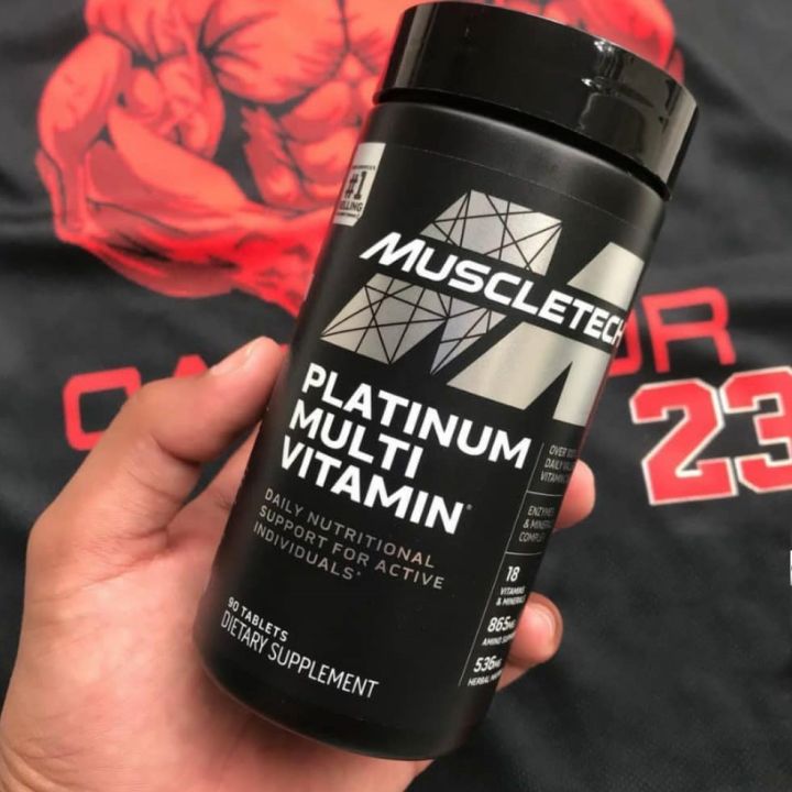 muscletech-multi-vitamin-90เม็ด-วิตามินรวมผู้ชาย-วิตามินรวม-บำรุงร่างกาย-เพิ่มกล้าม-ออกกำลังกาย