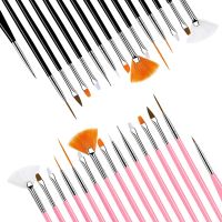 Nail Brush For Manicure Gel Brush Acrylic Liquid Powder Carving Gel Brush Manicure Tools Kit