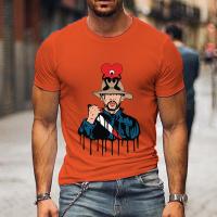 Harajuku Fashion T SHIRT Halloween T-Shirt Orange Tshirt Creative Halloween Hipster Man Tshirt Streetwear Oversized T Shirt