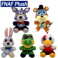 FNAF ใหม่ตุ๊กตาสีม่วงฝันร้ายของเล่นตุ๊กตาบอนนี่ห้าคืนที่ Fredy Bonnie ของเล่นตุ๊กตาตุ๊กตาของขวัญเด็กตุ๊กตาสัตว์ยัดไส้นุ่ม