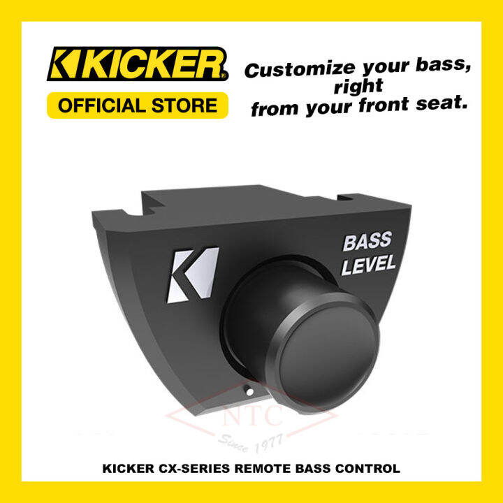 KICKER CXSERIES Mono Amps Remote Bass Controller Lazada