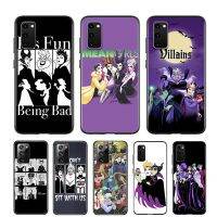 [Hot K] Disney Dark คนร้ายสำหรับ Samsung Galaxy S22 S21 S20 Ultra Plus Pro S10 S9 S8 S7 4G 5G ซิลิโคนนุ่มสีดำเคสโทรศัพท์