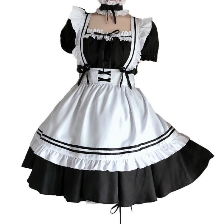 preto-e-branco-พารามัลเฮอร์บราจาเมกาเซ็กซี่-avental-franc-s-uniforme-servo-cafemaid-ex-tico-vestido-das-meninas-4xl