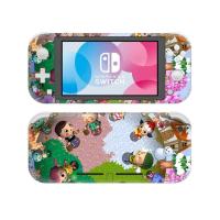 เคสสติกเกอร์รูปลอกลายเกมข้ามสัตว์ NintendoSwitch สำหรับ Nintendo Switch Lite Protector Nintend Switch Lite