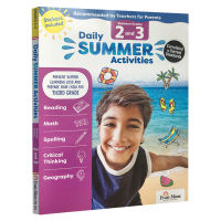 Genuine original book Evan Moore daily summer activities between g2-g3 daily exercise series summer comprehensive exercise book grade 2 summer vacation