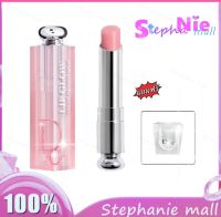 #Stephanie mall ลิปบาล์ม Diorr Addict lip glow 3.2g บำรุงริมฝีปาก ให้ความชุ่มชื้น สี 001 pink และ 004 Coral#012#017 ใช้แล้วสดใส ร่าเริง ⭐ พร้อมส่ง ⭐