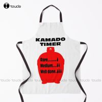 New Kamado Timer Bbq Timer Kamado Joe Grill Funny Bbq Gift Apron Hair Stylist Apron Unisex Aprons