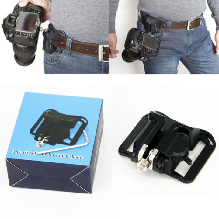 camera-quick-strap-with-1-4-screw-mount-waist-spider-holster-shoot-belt-buckle-button-fast-for-can-amp-n-5dii-5diii-60d-d700-d600