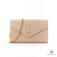 NEW YSL WOC 9_ BEIGE CHEVRON GHW