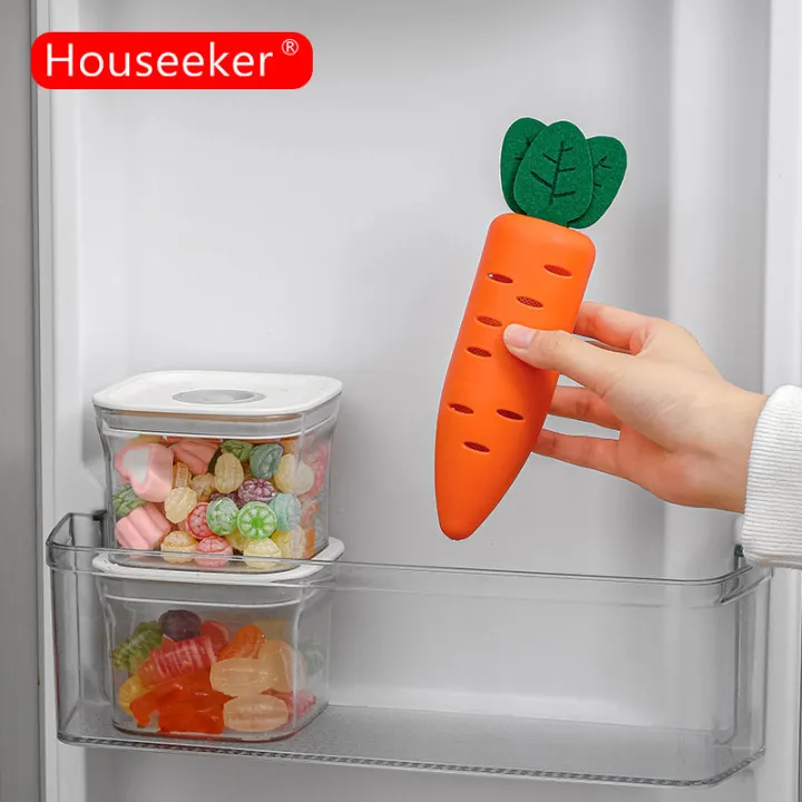 Houseeker Refrigerator Air Freshener Activated Carbon Box Fridge Mildew