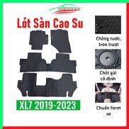 Thảm lót sàn ô tô cao su Suzuki XL7 2019-2023 Mẫu Chữ Trắng