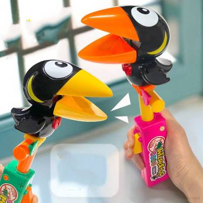 Creative Soundmaking Crow Cartoon Cute Imitation Show Children Tongue Recording Toy