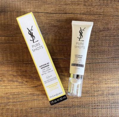 YSL Pure Shots Airthin Uv Defender UVA - UVB Pollution Spf 50+/Pa++++ 30ml