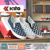 [ลิขสิทธิ์แท้] Kito BL2 Checker Slip-on [U] NEA รองเท้าผ้าใบ ทรงสวม กีโต้