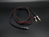 1pcs HIFI RCA Y Adapter Audio Cable Subwoofer Cable 1 RCA to 2 RCA audio cable 0.5M- 5M NO1023