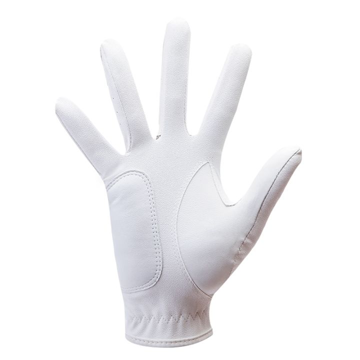 ถุงมือหนังแกะกอล์ฟแท้นำเข้าถุงมือกีฬาระบายอากาศผู้ชายกันลื่นด้วยมือซ้ายและขวา