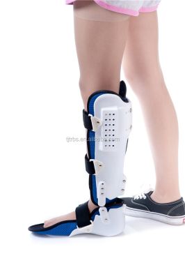 Plastic adjustable Medical orthopedic  Ankle Foot apparatus brace Protector Support walker splint For Fracture rehablilitation
