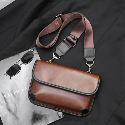 Fashion Designer Messenger Bags for Men Luxury Handbags Mens Shouldercrossbody Bag PU Leather Phone Purse High Quality Bolsas