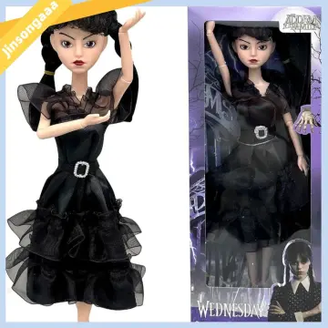 A Wednesday Addams Doll From Adams' New Toy Family