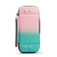 【】 Multi Mobile Wholeseller กระเป๋าเก็บของไล่ระดับสีสำหรับ Nitendo Switch เคสสำหรับ Nintend Switch NS คอนโซลอุปกรณ์เสริมกระเป๋าเดินทางแบบพกพาเคสพกพา