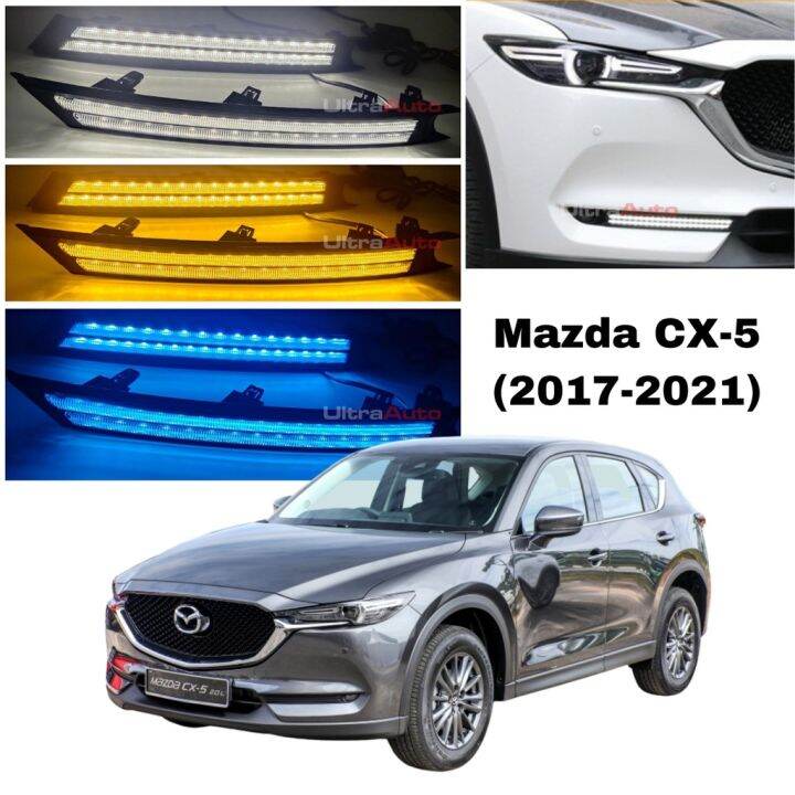 MAZDA CX5 20172022 FOG LAMP DRL DAYLIGHT LED Lazada
