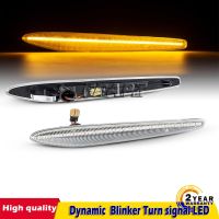 ไฟเลี้ยวข้างสีเหลืองอำพันแบบไดนามิก2ชิ้นสำหรับ Alfa Romeo 159 Led Sportwagon Boera Spider Typ 939Canbus