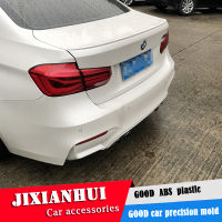 For F30 F35 Spoiler 2012-2015 BMW 3 series 320i 320li 325li 328i Spoiler ABS plastic Material Car Rear Wing Color Rear Spoiler