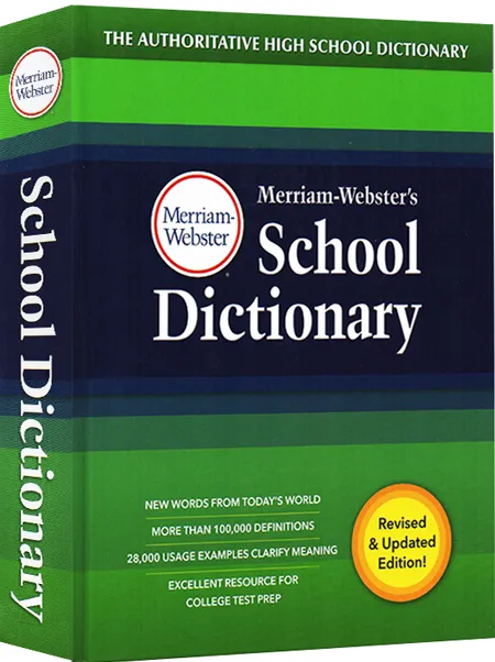 Merriam Webster  #39; Webster School Dictionary Lazada