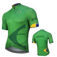 2020 Team Brazil Cycling Jersey Summer mountain bike jersey road bike shirt Cycling Clothing Triathlon MTB Bicycle Wear Maillot