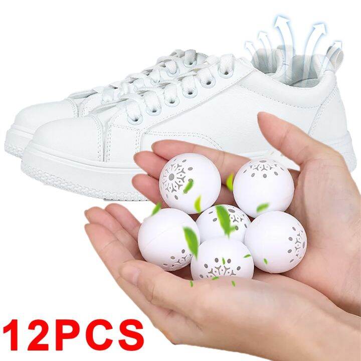 12-1pcs-deodorizer-freshener-balls-for-shoes-multifunction-tea-scent-fresheners-everyday-footwear-care-home-closet-fresh-balls