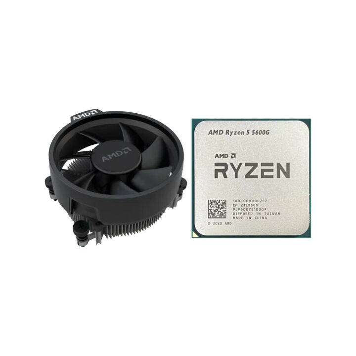 AMD Ryzen 5 5600G 3.90-4.40GHz 6-Core Tray Type with Heatsink Fan ...