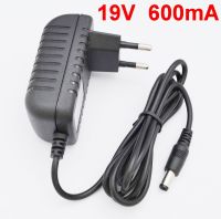 1PCS AC to DC 5.5mmx2.5mm 19V 600mA high quality Switching Power Supply Adapter EU Plug 19V 0.6A for Sweep Robot Vacuum Cleaner