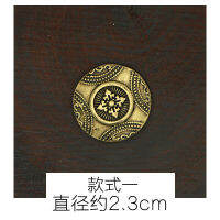 Hot Sales ทองเหลือง Buckle Handmade Retro Creative DIY สำหรับทั้งหญิงและชายอุปกรณ์ตกแต่งหนังสินค้าเข็มขัดกระเป๋าอุปกรณ์เสริมอุปกรณ์เสริมพระพุทธรูป