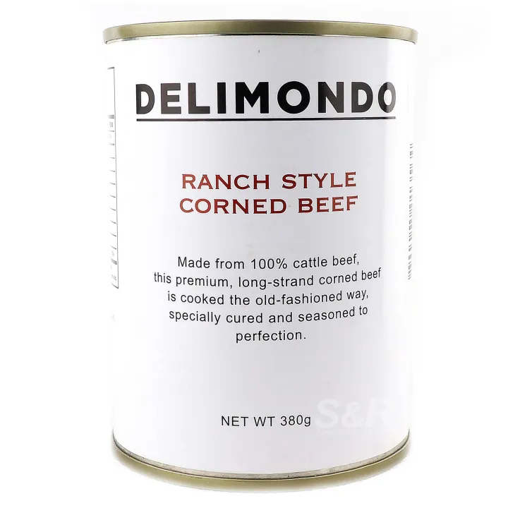 Delimondo Ranch Style Corned Beef 380grams Lazada PH